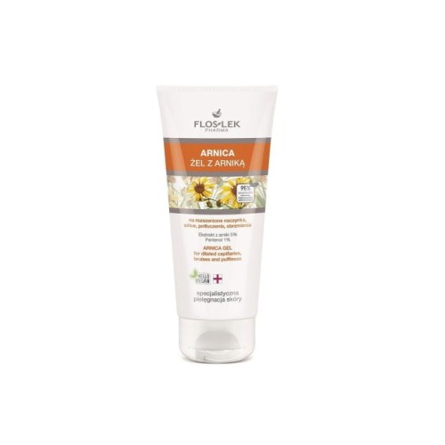 FLOSLEK Oczy ARNICA® Żel z arniką na rozszerzone naczynka, sińce, potłuczenia, obrzmienia 200 ml
