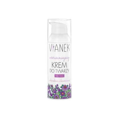 VIANEK Wzmacniający krem do twarzy na noc