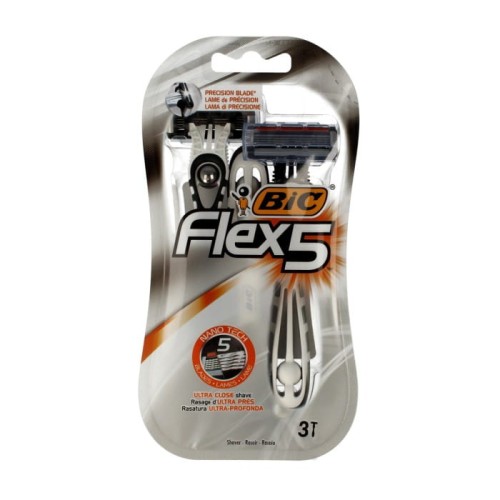 Bic Maszynka do golenia Flex 5 ostrzowa  1op.-3szt