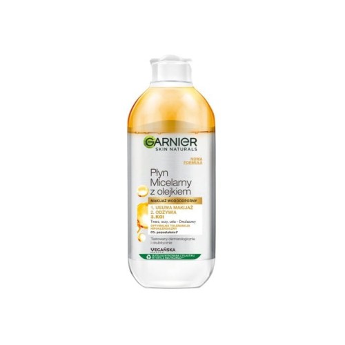 Garnier Essentials Płyn micelarny z olejkiem arganowym dwufazowy  400ml