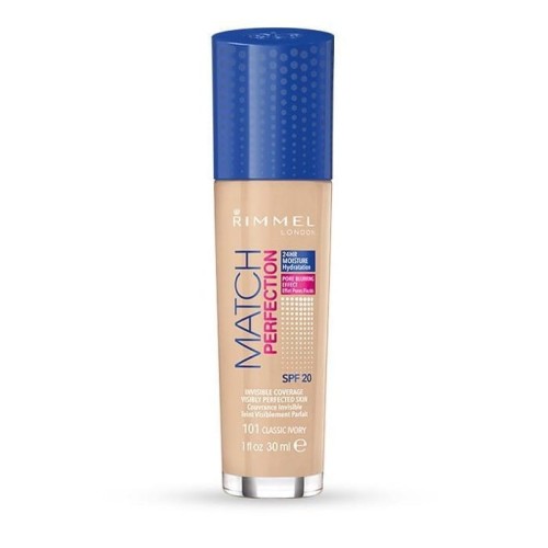 Rimmel Podkład Match Perfection nr 101 classic ivory   30ml