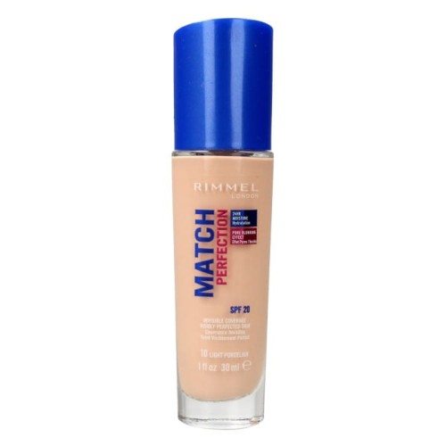 Rimmel Podkład Match Perfection nr 10 light porcelain  30ml