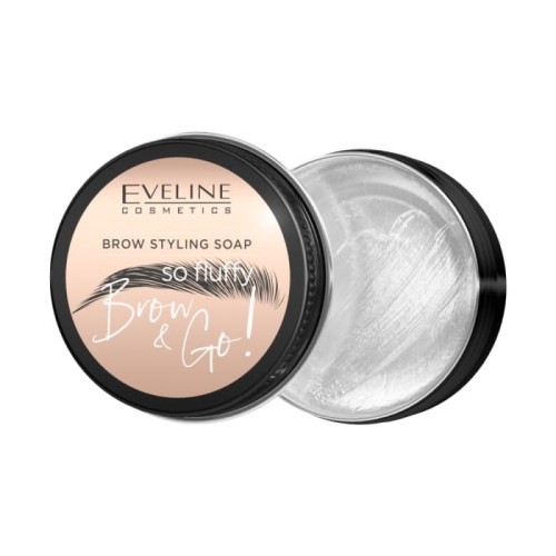 EVELINE Brow &amp; Go! Mydło do stylizacji brwi So Fluffy 25 g