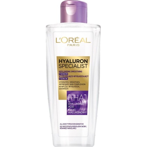 LOREAL Hyaluron Specialist Tonik wypełniająco-wygładzający do twarzy 200 ml