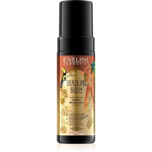 EVELINE Brazilian Body Ekspresowa Pianka brązująca do ciała 6w1 150 ml