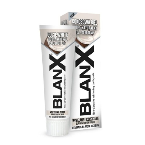 Blanx Pasta do zębów wybielająca Kokosowa Biel  75ml