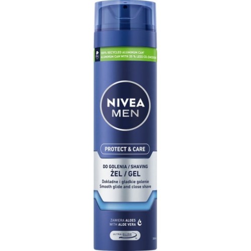 NIVEA MEN Ochronny żel do golenia Protect &amp; Care 200 ml