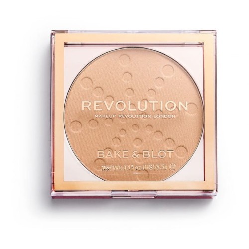 REVOLUTION Bake &amp; Blot Beige  Puder prasowany 5.5g