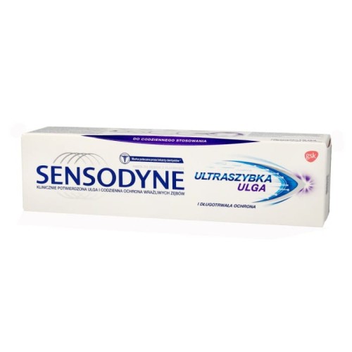 GSK Sensodyne Pasta do zębów Ultraszybka Ulga 75ml