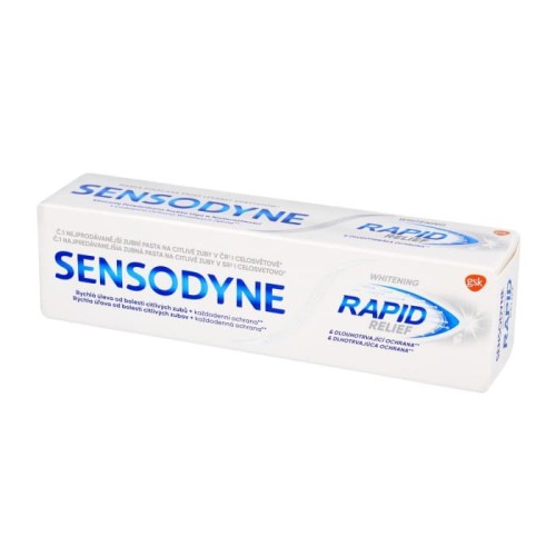 GSK Sensodyne Pasta do zębów Whitening Rapid Relief  75ml
