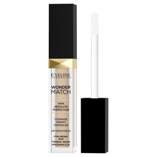 EVELINE Wonder Match Korektor kryjący w płynie nr 25 Sand Nude 7 ml