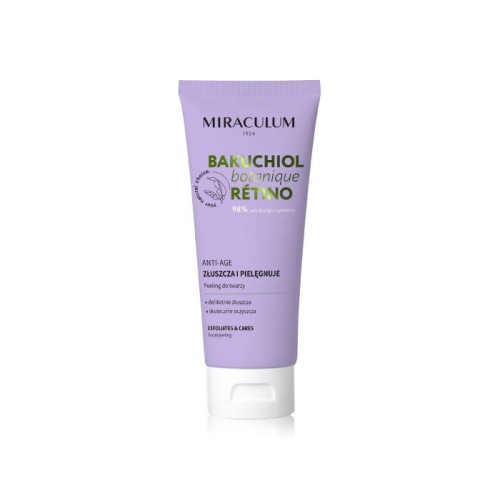 Miraculum Bakuchiol Botanique Peeling do twarzy - złuszcza i pielęgnuje 100ml