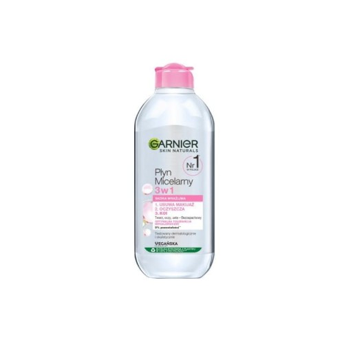 Garnier Essentials  Płyn micelarny do cery wrażliwej 3w1  400ml