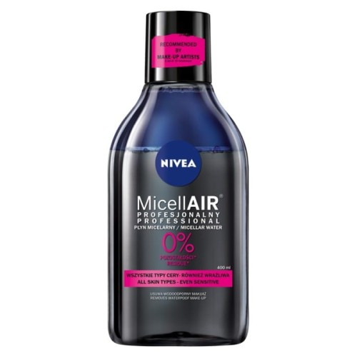 Nivea MicellAIR Profesjonalny dwufazowy płyn micelarny do demakijażu 400 ml