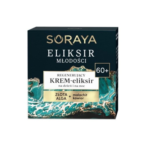 Soraya Eliksir Młodości 60+ Regenerujący Krem-eliksir na dzień i noc 50ml