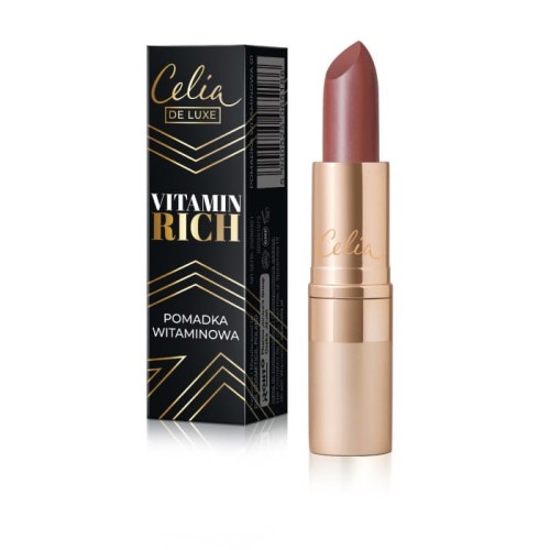 Celia De Luxe Pomadka do ust nawilżająca Vitamin Rich nr 07  3.5g
