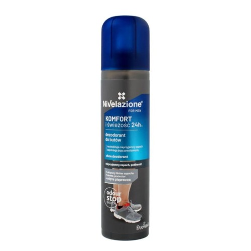 NIVELAZIONE For Men Dezodorant do butów dla mężczyzn Komfort i świeżość 24H 180 ml