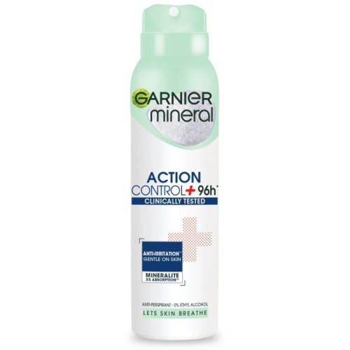 GARNIER Mineral Dezodorant spray Action Control + Clinically Tested 96h 150 ml