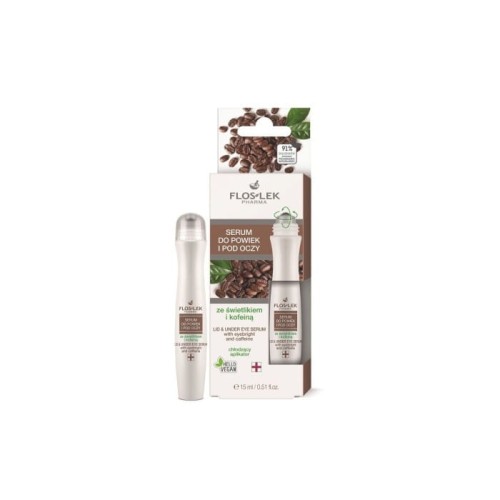 FLOSLEK Oczy Serum do powiek i pod oczy ze świetlikiem i kofeiną 15 ml