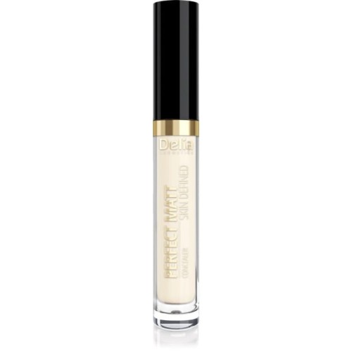 Delia Cosmetics Skin Defined Korektor matujący Perfect Matt nr 02 Ivory 3g