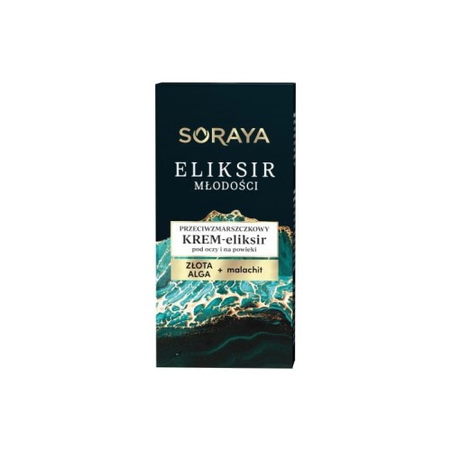 Soraya Eliksir Młodości Przeciwzmarszczkowy Krem-eliksir pod oczy i na powieki 15ml