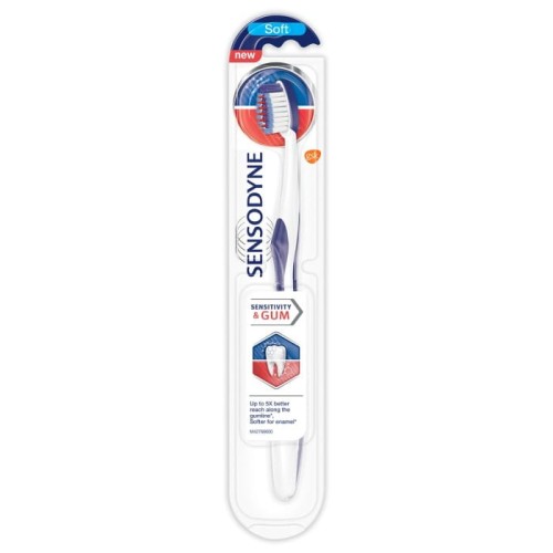 GSK Sensodyne Szczoteczka do zębów Sensitivity &amp; Gum miękka 1szt