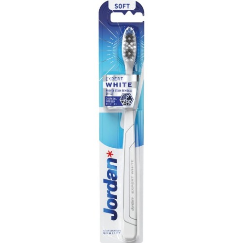Jordan Szczoteczka do zębów Expert White - soft - mix kolorów 1szt