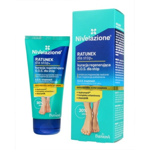 NIVELAZIONE S.O.S Krem kuracja regenerująca Ratunek dla stóp 50 ml