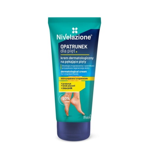 NIVELAZIONE Opatrunek Krem dermatologiczny na pękające pięty 75 ml