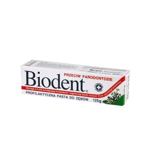 Biodent Pasta do zębów przeciw parodontozie  125g