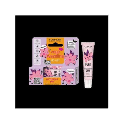 Floslek vege lip care Wazelina Vege do ust PURE 10g