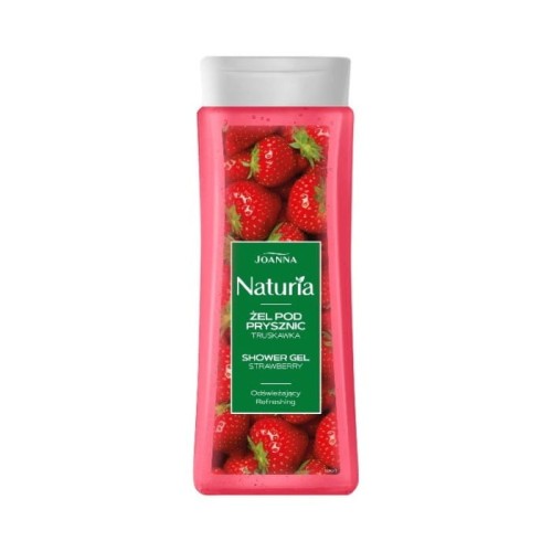JOANNA Naturia Żel pod prysznic - Truskawka 300 ml