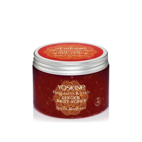 YOSKINE Happiness Rituals Cukrowy Peeling do ciała Ginger 300 g