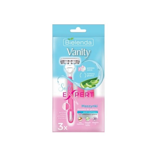 Bielenda Vanity Soft Expert Maszynki do golenia damskie  1op.-3szt