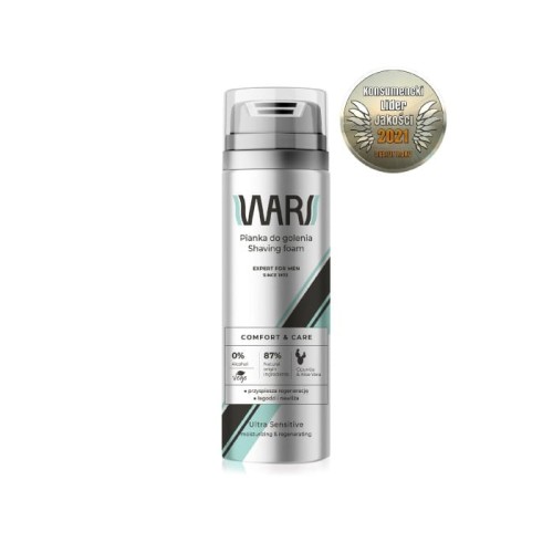 Wars Expert for Men Pianka do golenia Comfort &amp; Care - Aloe Vera&amp;Opuntia 200ml