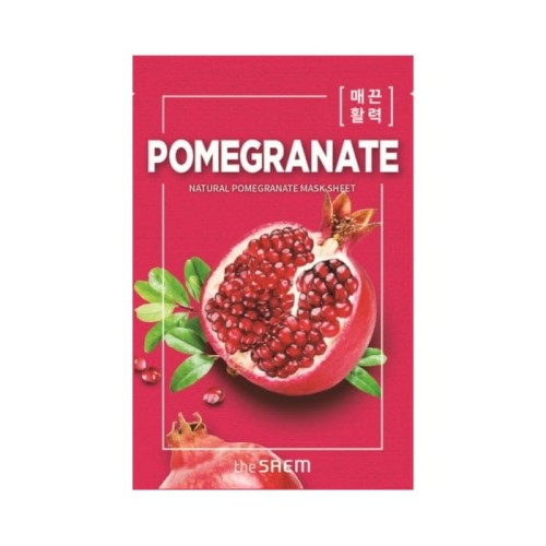 THE SAEM Natural Mask Sheet Maska na tkaninie Pomegranate