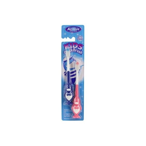 Beauty Formulas Active Oral Care Szczoteczka Kids Quick (3-6 lat) mix kolorów 1op.-2szt
