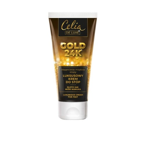 CELIA Gold 24K Luksusowy krem do stóp 80 ml