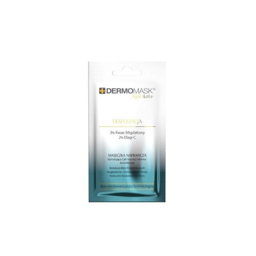 L`BIOTICA Dermomask Night Active Maseczka naprawcza na twarz - Eksfoliacja 12ml