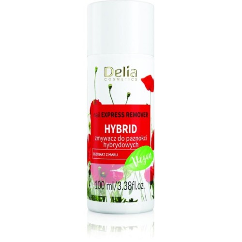DELIA COSMETICS Zmywacz do hybrydy 100 ml