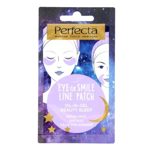 PERFECTA Perfecta Eye or Smile Line Patch Żelowe płatki pod oczy lub na linie mimiczne  1szt