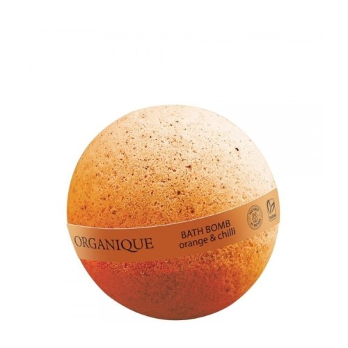 ORGANIQUE Orange &amp; Chilli Odżywcza kula do kąpieli 170g