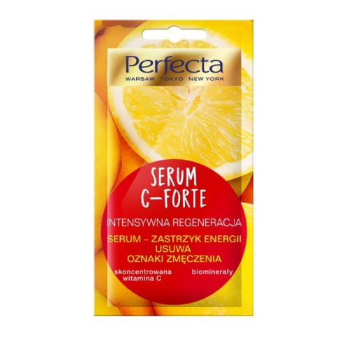 PERFECTA C-Forte Serum intensywnie regenerujące do twarzy - zastrzyk energii 8 ml