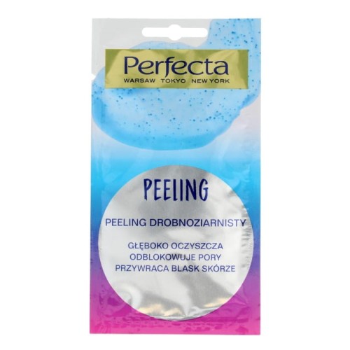 PERFECTA Peeling drobnoziarnisty do twarzy 8 ml