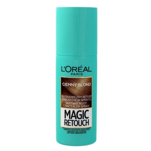 Loreal Magic Retouch Spray do retuszu odrostów nr 4 Ciemny Blond 75ml