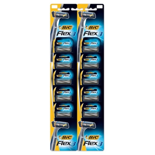 Bic Maszynka do golenia BIC Flex 03 na taśmie 10szt