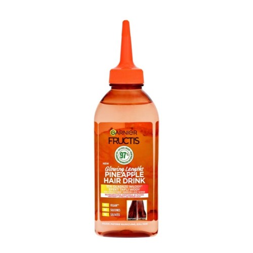 Garnier Hair Drink Błyskawiczna Lamellarna Odżywka w płynie do włosów długich i matowych - Pineapple 200ml