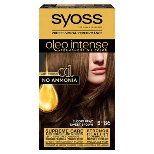 Schwarzkopf Syoss Farba do włosów Oleo 5-86 słodki brąz  1op.
