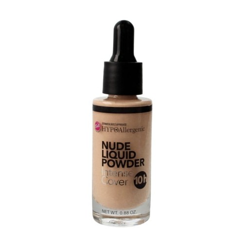 Bell Hypoallergenic Puder w płynie Nude Liquid Powder nr 02 Light Beige  25g