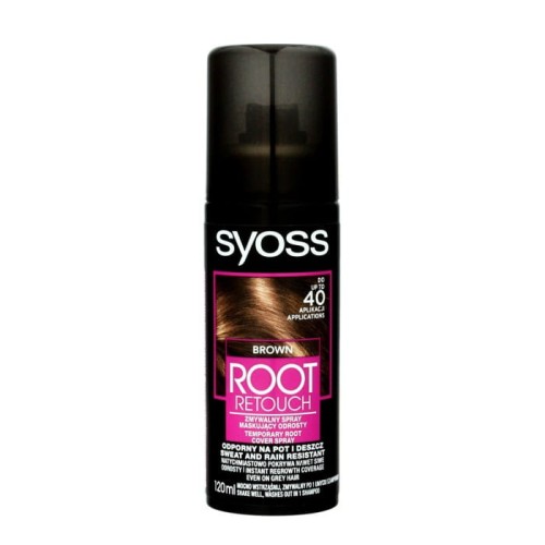 Syoss Root Retoucher Spray maskujący odrosty -  Brąz  120ml